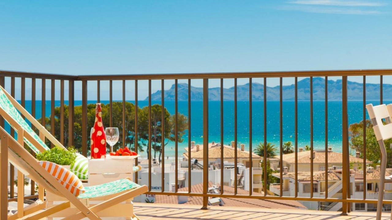 Apartment The Shell Ii, Beach Views And Pool 알쿠디아 외부 사진