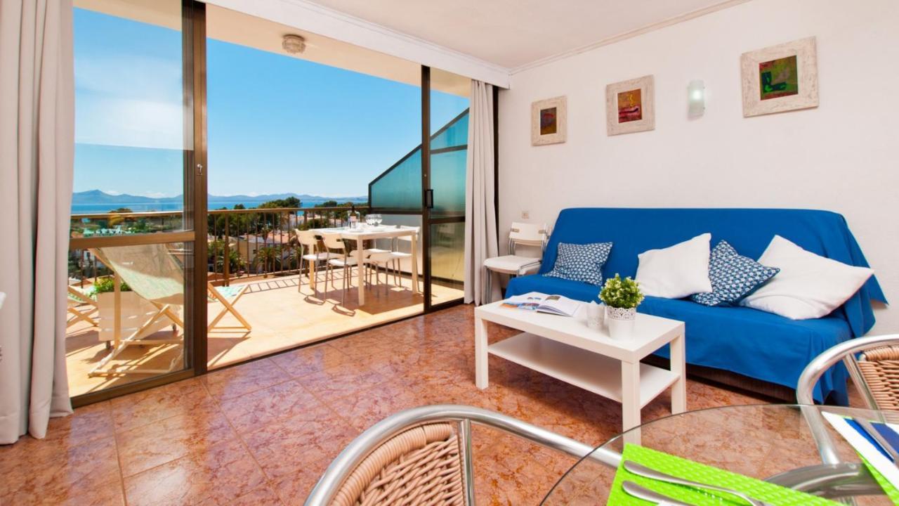 Apartment The Shell Ii, Beach Views And Pool 알쿠디아 외부 사진