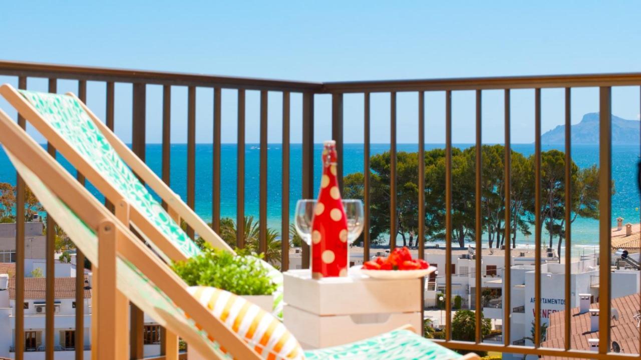 Apartment The Shell Ii, Beach Views And Pool 알쿠디아 외부 사진