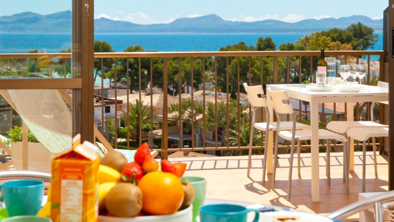 Apartment The Shell Ii, Beach Views And Pool 알쿠디아 외부 사진