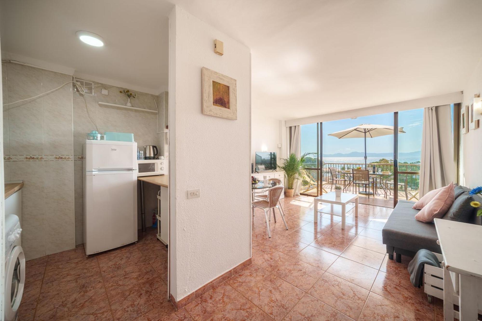 Apartment The Shell Ii, Beach Views And Pool 알쿠디아 외부 사진